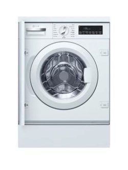 Neff W544Bx0Gb 8Kg Load, 1400 Spin Integrated Washing Machine - White